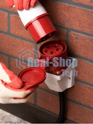 Розетка наруж. уст. 32А 380В 3P+РЕ+N IP44 (125) EKF ps-125-32-380