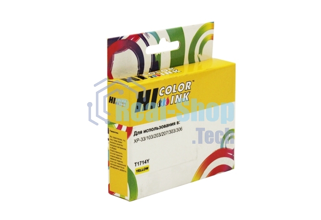 Картридж Epson XP-33/103/203/207/306/406 (Hi-Black) T17144A10 Y