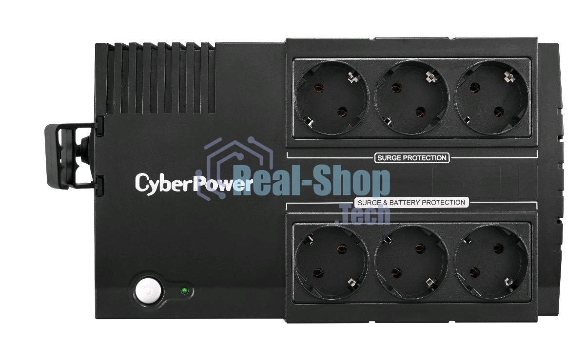 Источник бесперебойного питания CyberPower BS650E черный 650VA