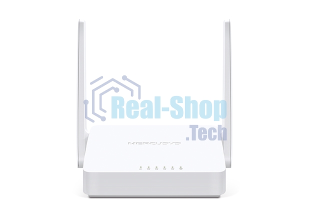 Маршрутизатор Mercusys MW305R Wi-Fi роутер 300 Мбит/с 2,4 ГГц, 1 порт WAN 10/100 Мбит/с + 4 порта LAN 10/100 Мбит/с, 2 фиксированные антенны