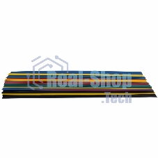 Термоусаживаемые трубки Rexant 20,0/10,0 мм, набор пять цветов, упаковка 25 шт. по 1 м