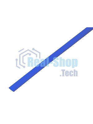 Трубка термоусадочная Rexant 20-6005 6.0/3.0 1м син.