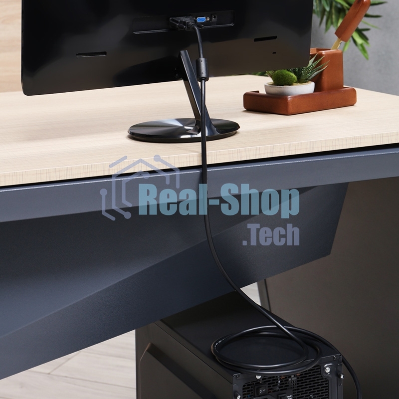 Шнур Rexant 17-6304 HDMI - DVI-D с фильтрами, длина 2 метра (GOLD) (PE пакет)