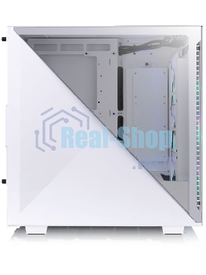 Компьютерный корпус Thermaltake Divider 300 TG ARGb белый без БП ATX 2x120мм 2xUSB 3.0 audio front door bott PSU