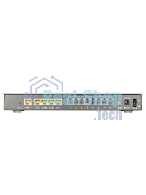 Интернет-телефония D-Link DVG-5008SG/A1A Голосовой шлюз с 8 FXS-портами, 1 WAN-портом 10/100/1000Base-T и 4 LAN-портами 10/1000Base-T