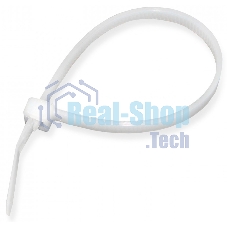 Стяжка нейлоновая Hyperline GTR-200STC открывающаяся, безгалогенная (halogen free), 200x4.8 мм (100 шт)