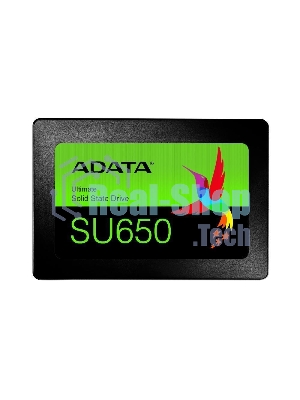 Накопитель SSD ADATA SU650, 512Gb, SATA III, 2.5