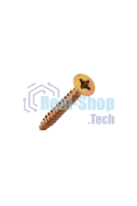 Саморез универсальный Kranz 5х40, желтый цинк, упаковка поставщика (6 000 шт.)