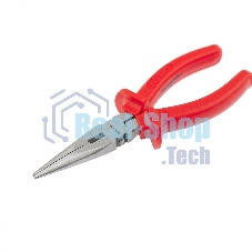 Длинногубцы Matrix Econom, 200 мм, прямые шлифованные, пластмассовые рукоятки