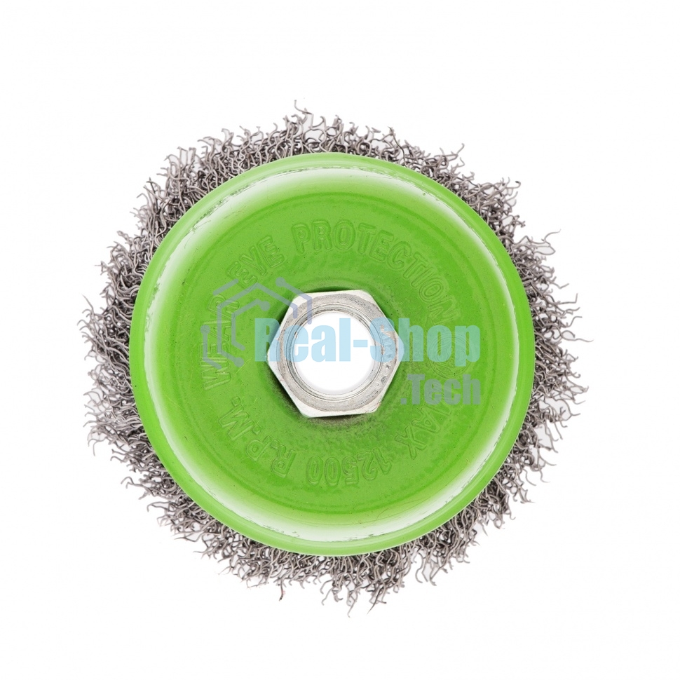 Щетка для УШМ Сибртех 75 мм, М14, 