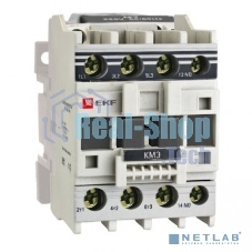 Контактор EKF ctr-s-9-220 КМЭ малогабаритный 9А 220В 1NO EKF PROxima