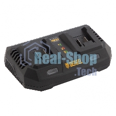 Устройство зарядное для аккумуляторов Denzel IBC-18-3.0-2, Li-Ion, 18В, 3,0 А, для двух батарей