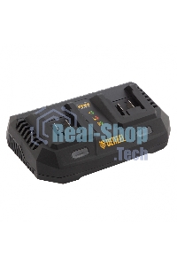 Устройство зарядное для аккумуляторов Denzel IBC-18-3.0-2, Li-Ion, 18В, 3,0 А, для двух батарей