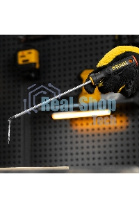 Отвертка Denzel PH2х200 мм, S2, 3к рукоятка