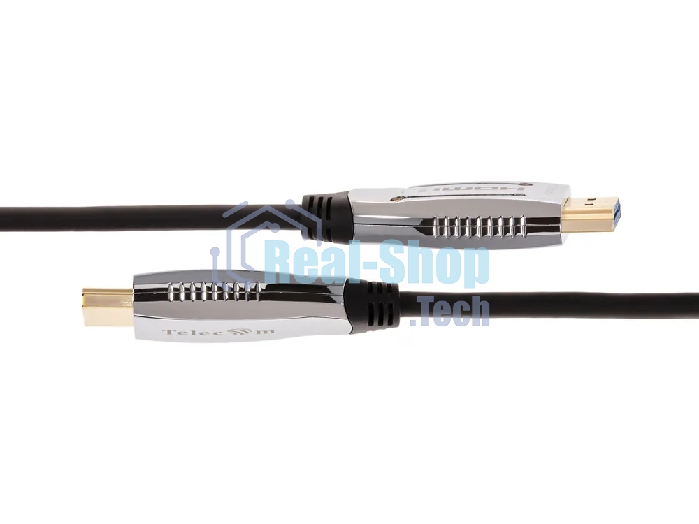 Кабель Активный оптический кабель HDMI 19M/M,ver. 2.1, 8K@60 Hz 5m Telecom TCG2120-5M