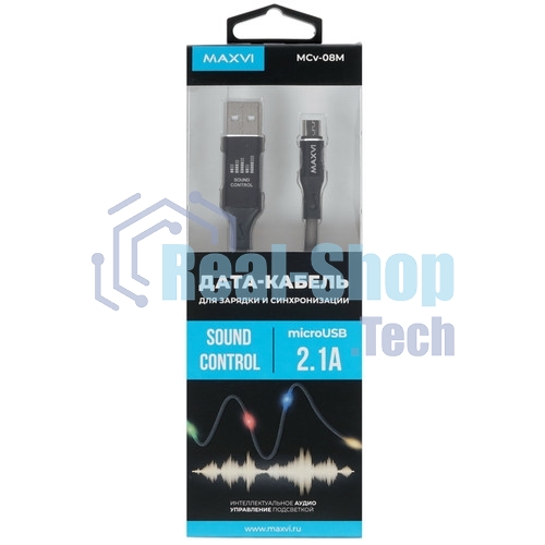 Кабель Maxvi MC-01F black USB-A - microUSB, 2A Плоский кабель, ток макс. нагрузки 2А, макс. напряжение 5V; стандарт USB 2.0; длина 1м, материал PVC, черный
