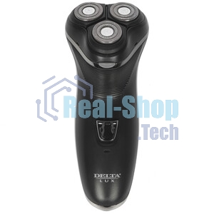 Электробритва Delta LUX DL-0725 черный: 3 Вт, аккум. 2,4 В
