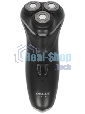 Электробритва Delta LUX DL-0725 черный: 3 Вт, аккум. 2,4 В