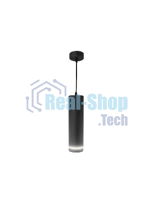 Светильник Ambrella light TN290 SBK черный песок LED 4200K 9W D80*290