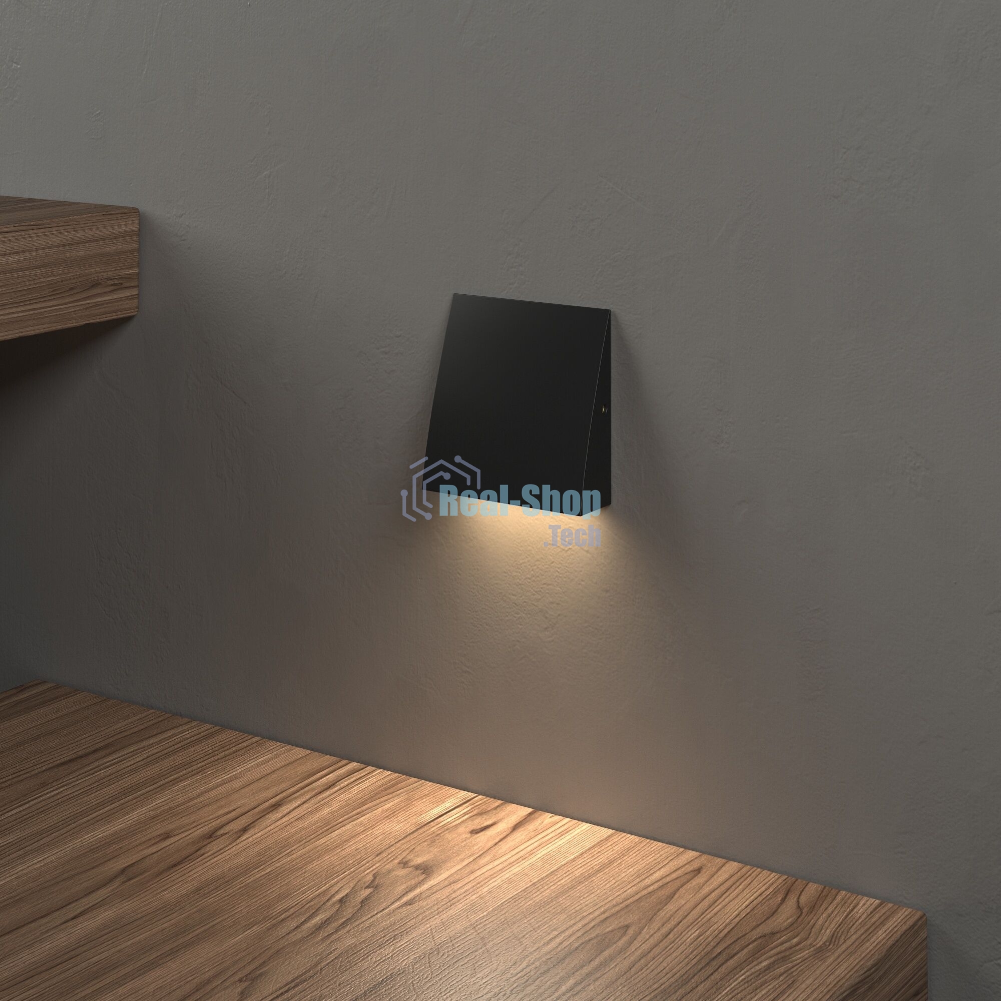 40159/LED 3000K / Светильник светодиодный Черный / Подсветка для лестниц