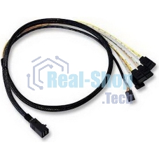Кабель ACD-SFF8643-SATASB-10M, INT SFF8643-to-4*SATA+SB (MiniSAS HD -to- 4*SATA+SideBand internal cable) 100 см