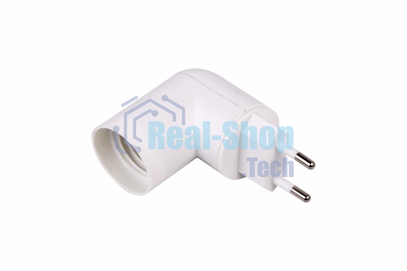 Переходник Rexant цокольный 250 В~E27 с выключателем