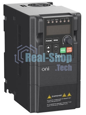 Преобразователь частоты A150 380В 3ф 1.5кВт 5А встроенный торм. модуль ONI A150-33-15NT
