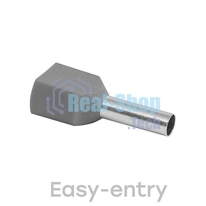 Наконечник штыревой втулочный изол. НШвИ(2) 4-12 (уп.50шт) EKF nhvi2-4.0-12