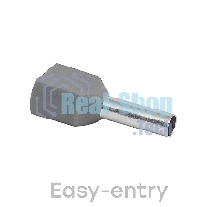 Наконечник штыревой втулочный изол. НШвИ(2) 4-12 (уп.50шт) EKF nhvi2-4.0-12