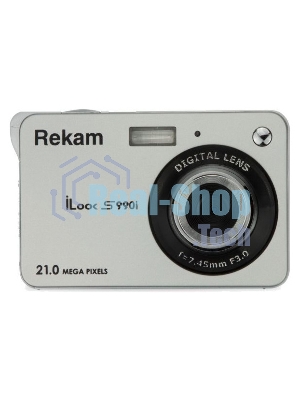 Фотоаппарат Rekam iLook S990i серебристый 21Mpix 2.7