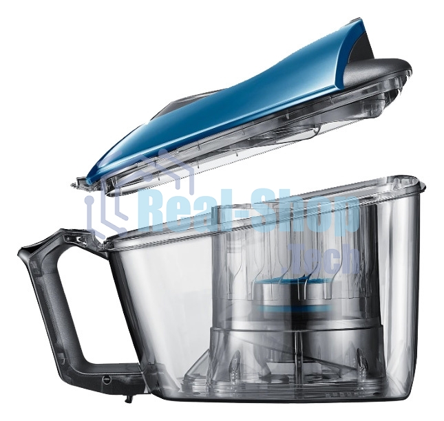 Пылесос Samsung VC18M31A0HU голубой, 380/1800 Вт, уборка сухая, пылесборник контейнер 2 л