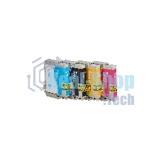 Набор струйных картриджей Sakura C13T10554A10 (T0735 BK/C/M/Y) для Epson, мультипак, 11,4 мл., 490 к.