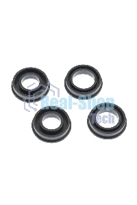 Щетка для точила Matrix 125 мм, посадка 20 мм, плоская, латунир. витая проволока