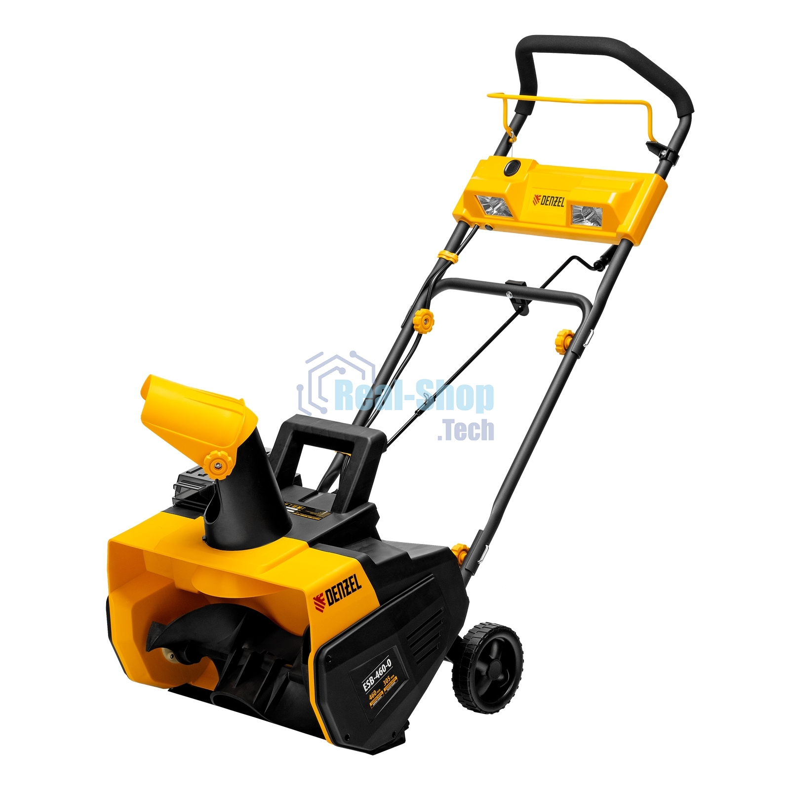 Снегоуборочная машина аккумуляторная Denzel, ESB-460-0, Li-Ion, 36В