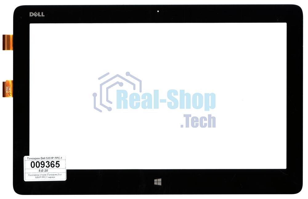 Сенсорное стекло (тачскрин) для Dell 5351P FPC-1 черное