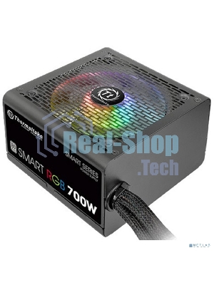 Блок питания Thermaltake Smart RGb (PS-SPR-0700NHSAWE-1), 700Вт, 80 PLUS, 120мм, черный