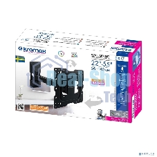 Кронштейн Kromax DIX-17 BLACK (для LED/LCD телевизоров 22