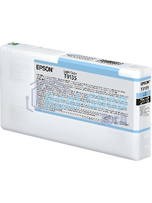 Картридж струйный Epson T9135 (C13T913500) светло-голубой (200 мл) для SureColor SC-P5000, SC-P5000V