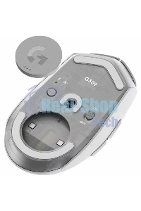 Мышь беспроводная Logitech G309 Lightspeed белый, 25600 dpi, радиоканал, Bluetooth, USB, кнопки - 6