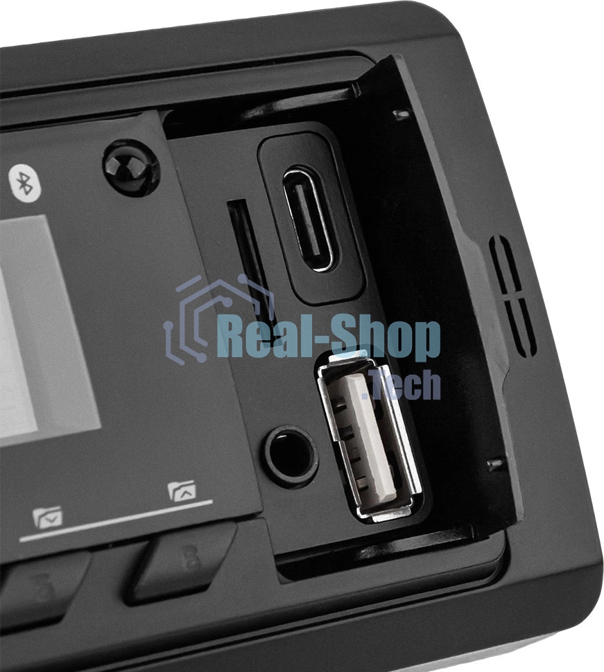 Автомагнитола ACV AVS-401UBG, 1 DIN, Bluetooth, USB Type-A, AUX