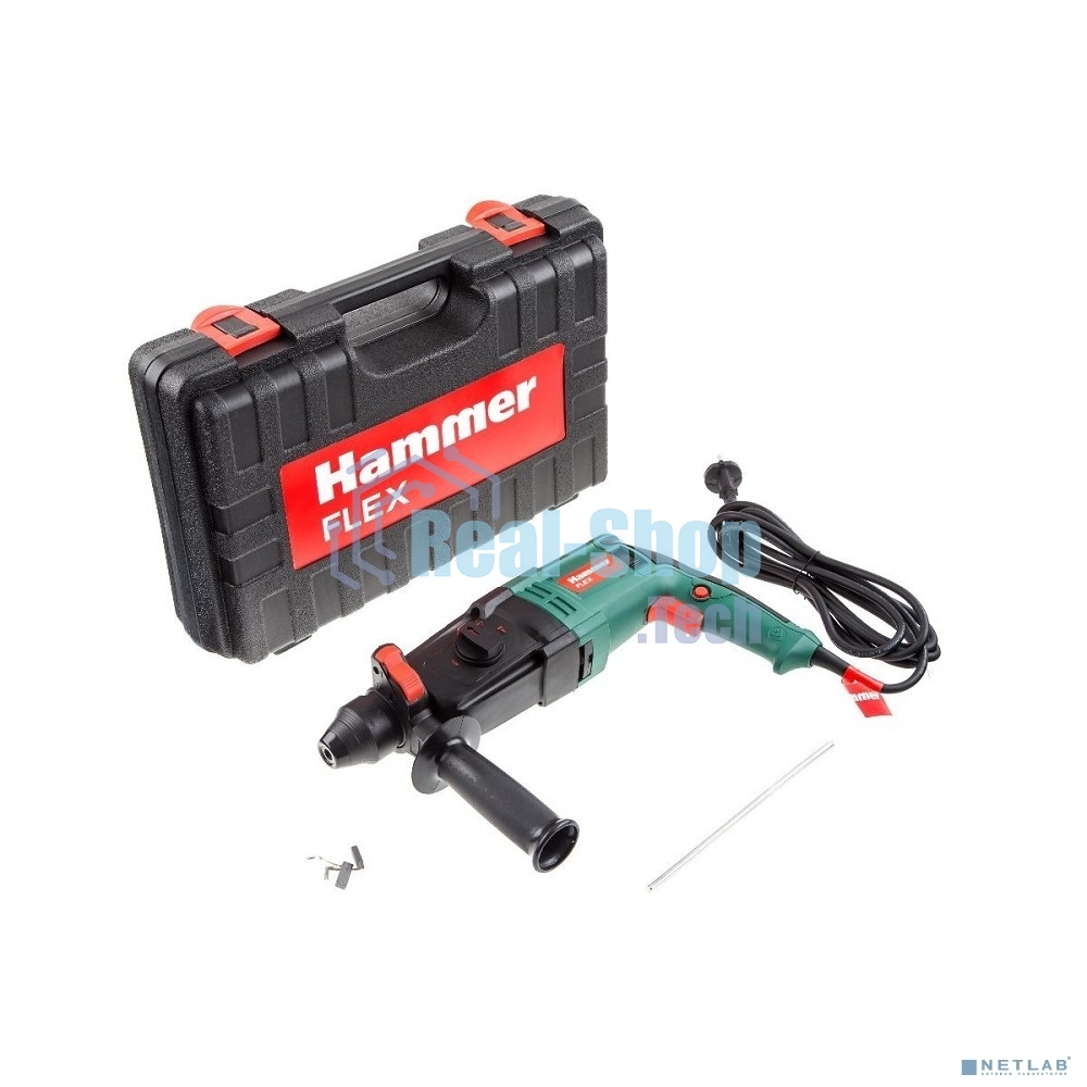 Перфоратор Haммer Flex PRT800D, SDS-plus, 800 Вт, 2,6 Дж, от сети