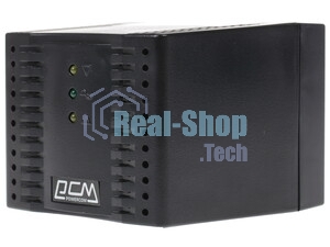 Стабилизатор напряжения Powercom Voltage Regulator, 3000VA, Black, Schuko