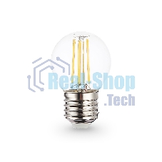 Лампа светодиодная 451524 Filament LED G45 15W E27 4000K 220-240V