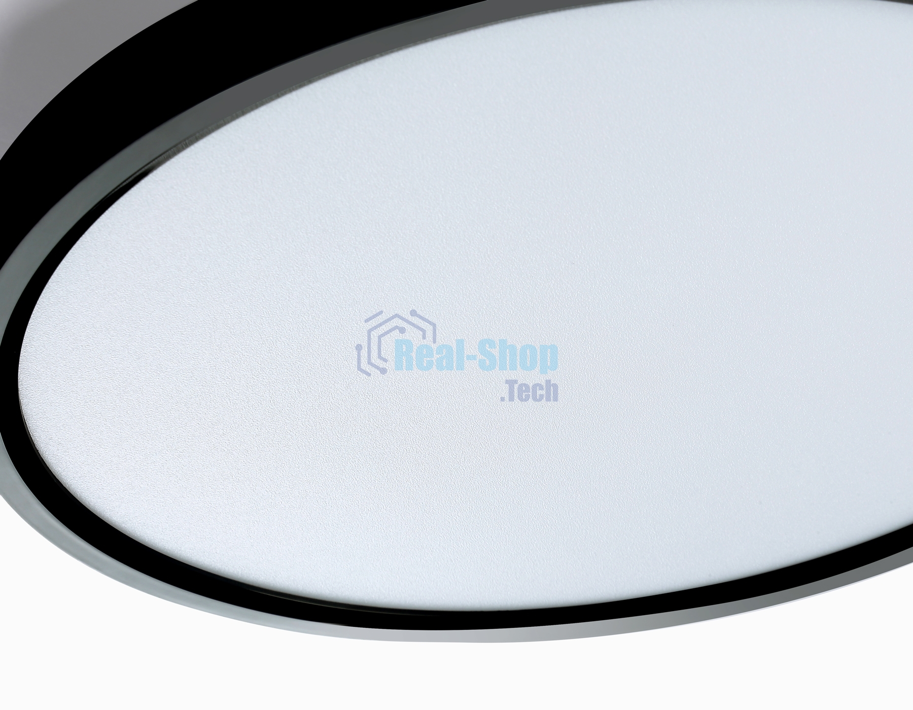 Потолочный светодиодный светильник Ambrella light FZ3055 BK черный IP44 33W+10W 6400+6400К D370*40 (Без ПДУ)