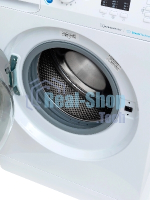 Стиральная машина Indesit BWSA 6109 WSV RU белый, загрузка фронтальная 6 кг, 1000 об/мин, класс: А