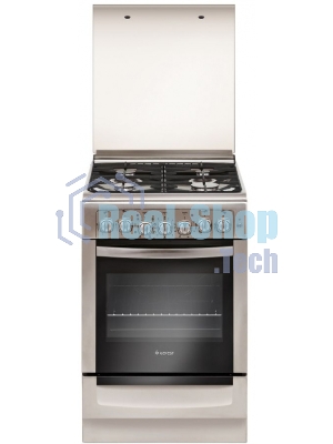 Плита комбинированная Gefest ПГЭ 5102-03 0027 серый, конфорок 4 шт, духовка 55 л, 50 см x 85 см x 58.5 см