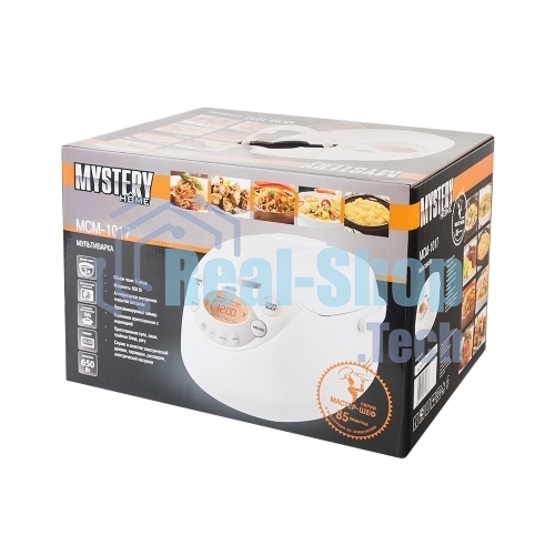 Мультиварка Mystery MCM-1017 3л 650Вт белый