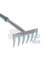 Грабли 6 прямых зубьев с металлической ручкой ЧЕТЫРЕ СЕЗОНА