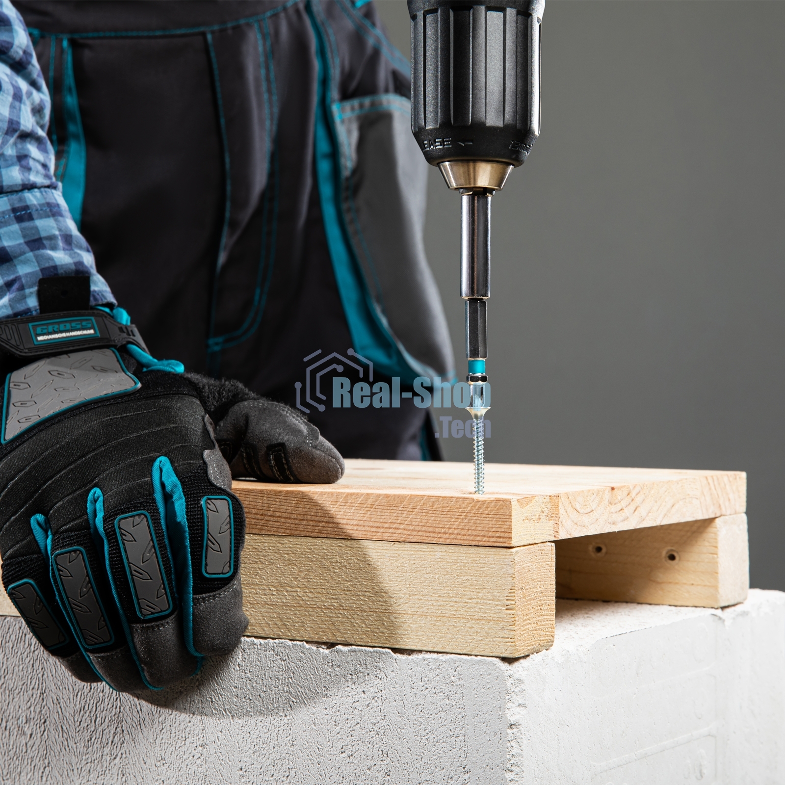 Набор бит Gross 11344 pz1х50 сталь s2 10 шт.