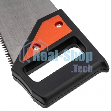 Ножовка по дереву Sparta 500 мм, 5-6 TPI, каленый зуб, пластиковая рукоятка